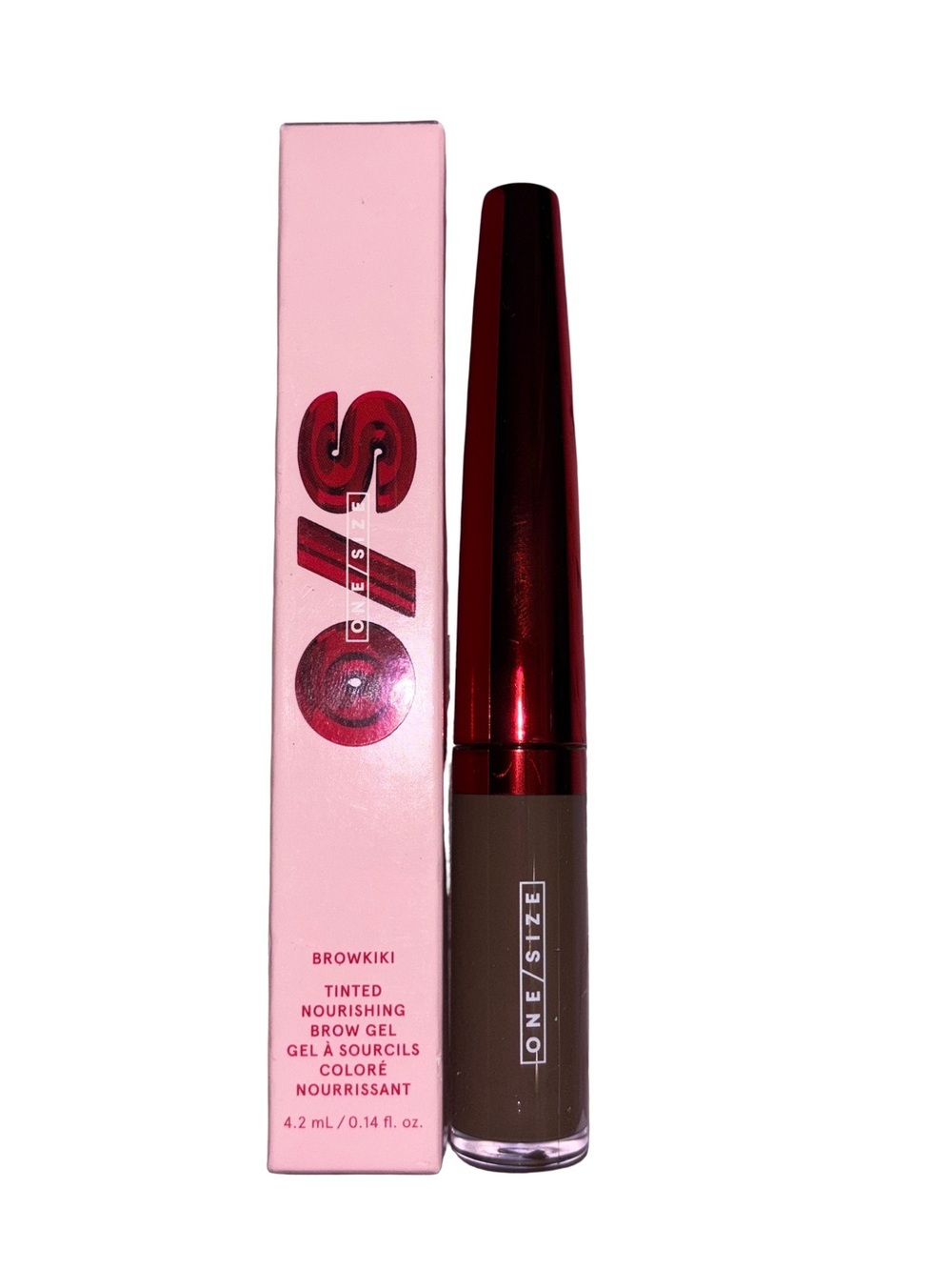 O/S Browkiki Patrick Starr Nourishing Tinted Brown Gel Medium Brown .06 NIB - Picture 2 of 2